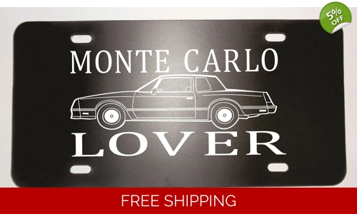 Monte Carlo License Plate more items listed forsale Great Gift For Friend
